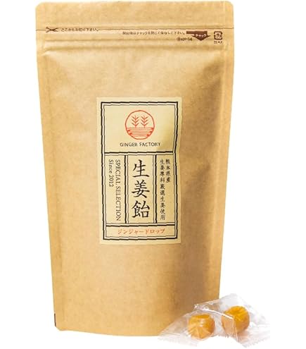 Amazon.co.jp: ノーベル製菓 無添加 はちみつ生姜 ミルクのど飴 90g×6